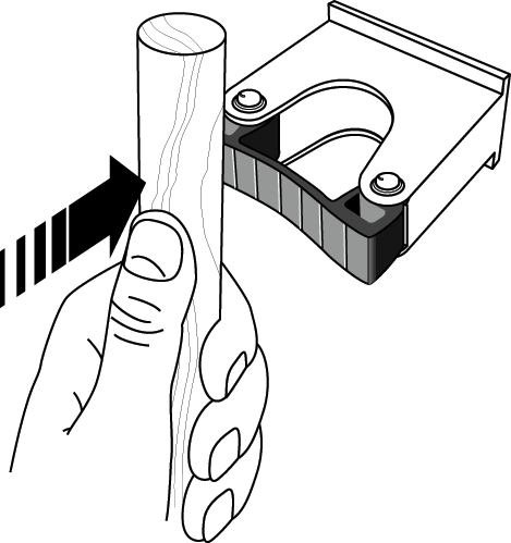 Toolflex Alu-Schiene 90 cm mit blauen Endstücken