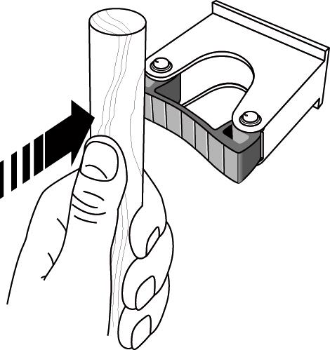 Toolflex Alu-Schiene 50 cm mit grünen Endstücken